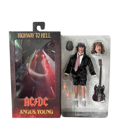 Boneco Neca Angus Young AC/DC Highway To Hell