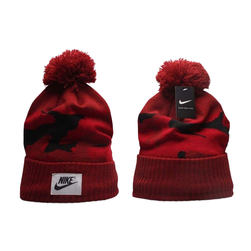 Gorro Nike Inverno Vermelho Escuro 6