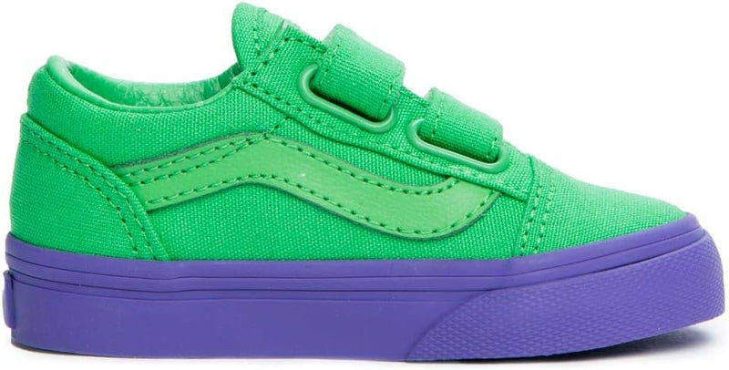 Tênis Vans Old Skool V Cosplay Verde/Roxo Infantil