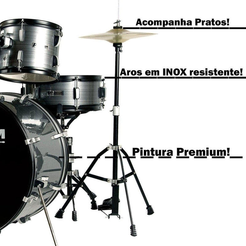 Bateria Premium DX722 BL Azul Completa