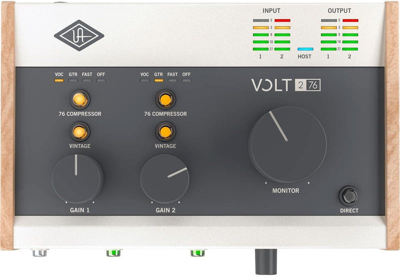 Interface de Áudio Universal Audio Volt 276