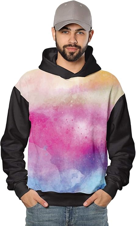 Moletom Di Nuevo Tie Dye Aquarela Art