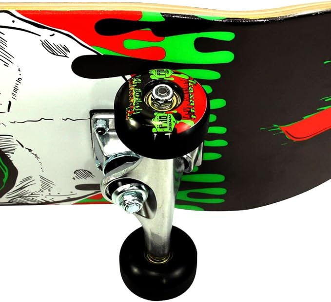 Skate Traxart Crazy Skull DZ-291 Completo