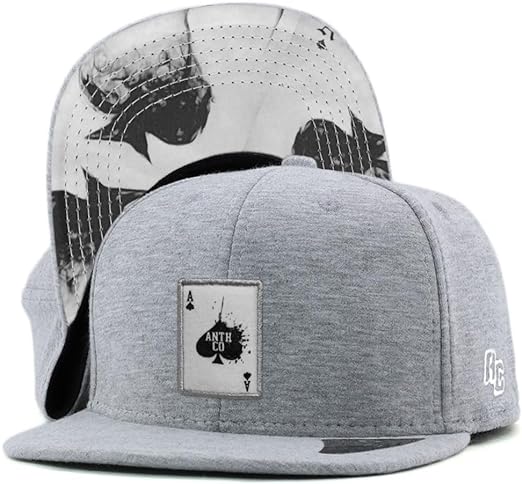 Snapback Anth Co. Copas Mescla Cinza