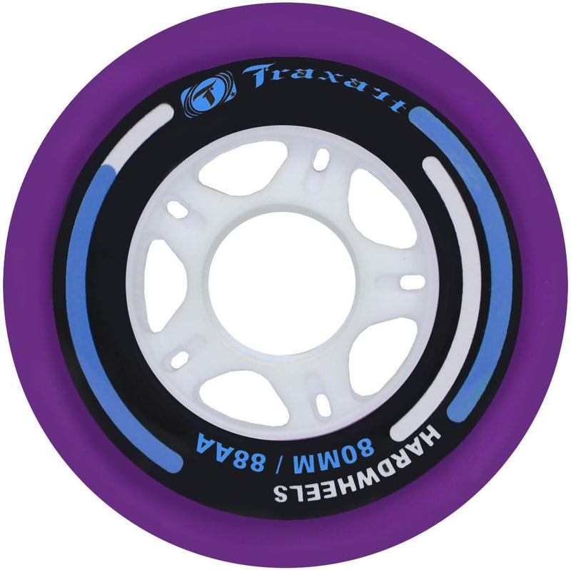 Rodas Traxart Fitness Hardwheels 80mm/88AA - Roxo