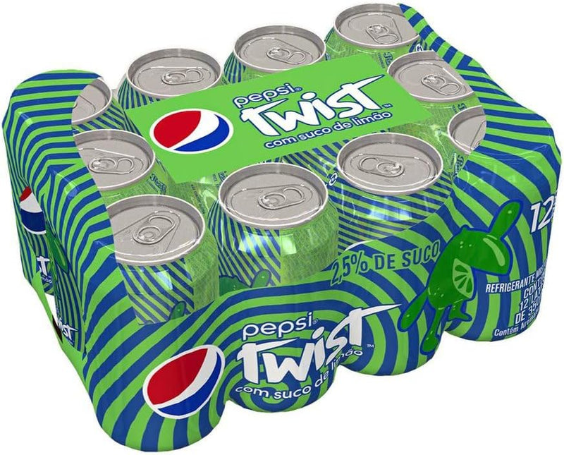 Pack 12x Pepsi Twist Lata 350ml