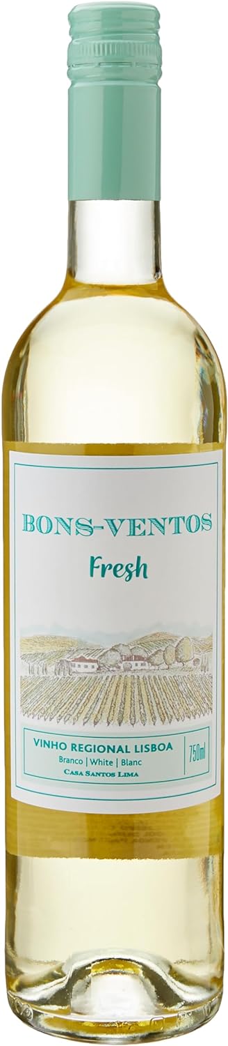 Vinho Casa Santos Lima Quinta De Bons Ventos Fresh Branco