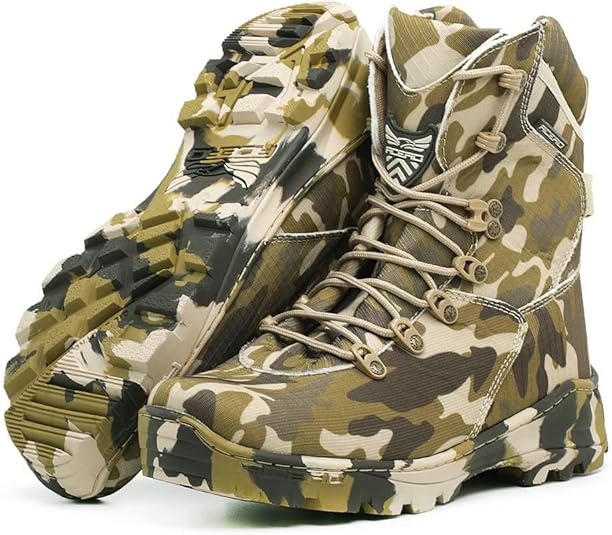 Coturno Franboots Acero Camuflada Militar Airsoft