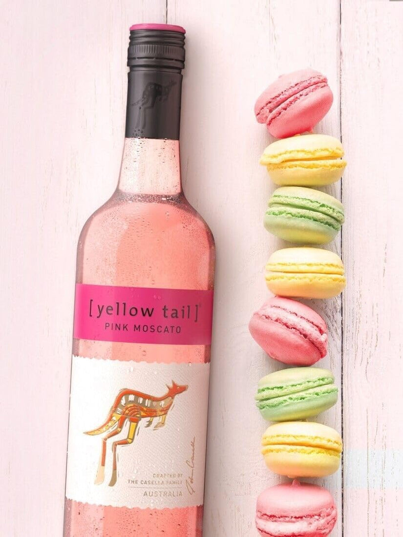 Vinho Australiano Rose Yellow Tail Pink Moscato 750ml