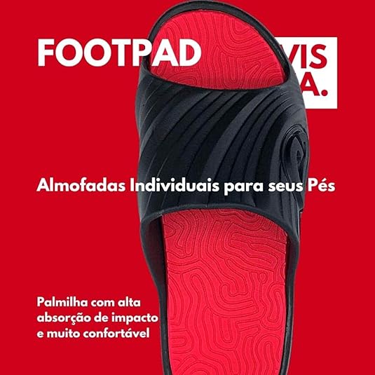 Chinelo Visca Comfort Macio Sandália Leve Pv