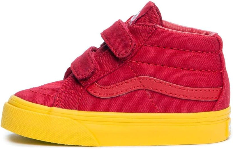 Tênis Vans SK8 Reissue V Cosplay Vermelho Infantil