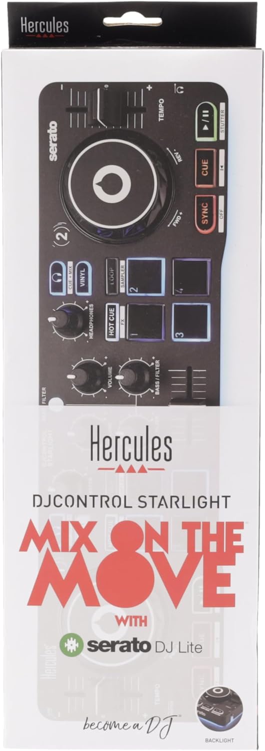 Controladora Hercules DJ Control Starlight 4780884