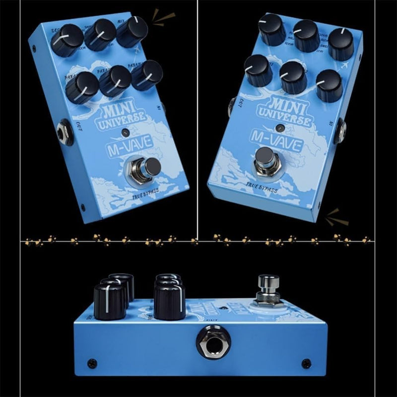 Pedal de Guitarra DAZZY Mini Universe Azul