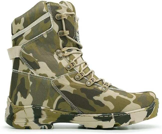 Coturno Franboots Acero Camuflada Militar Airsoft