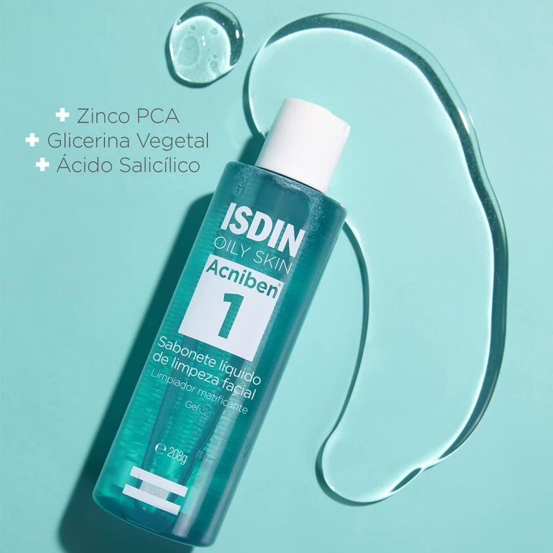 Sabonete Líquido Facial Isdin Acniben 208g