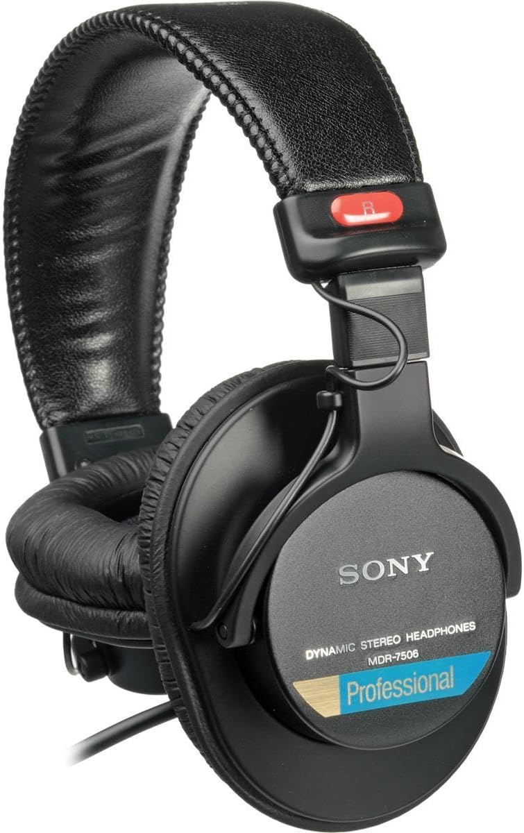 Fone de Ouvido Sony MDR-7506 Preto