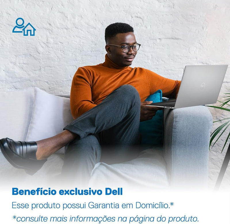 Notebook Dell Inspiron I15-I120K-A10P 15.6" Full HD 12ª Geração Intel Core i3 8GB 256GB SSD