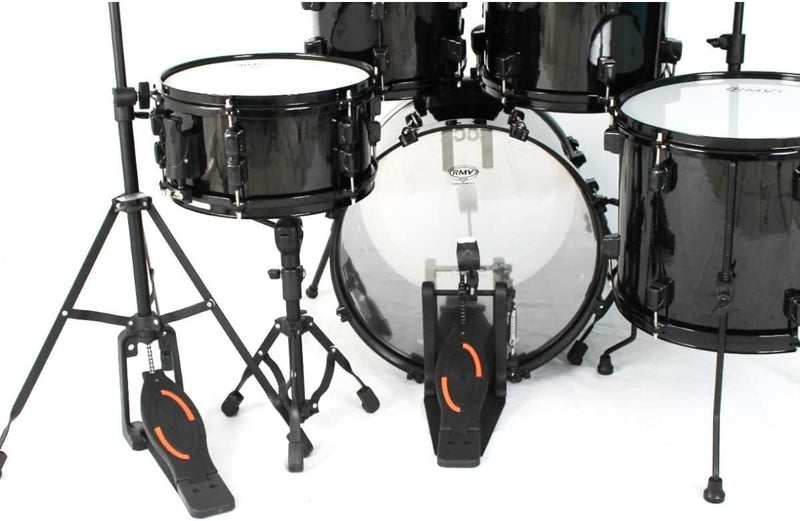 Bateria RMV Rock Series Black Completa