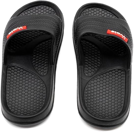 Chinelo Slide Visca Yvate Super Leve Ortopédico Preto