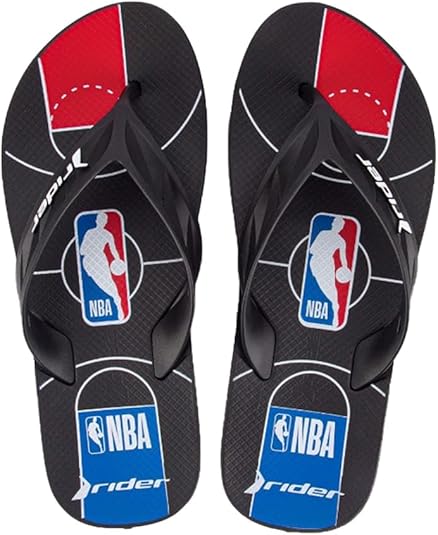 Chinelo Rider Street Nba Preto - do 29 ao 36