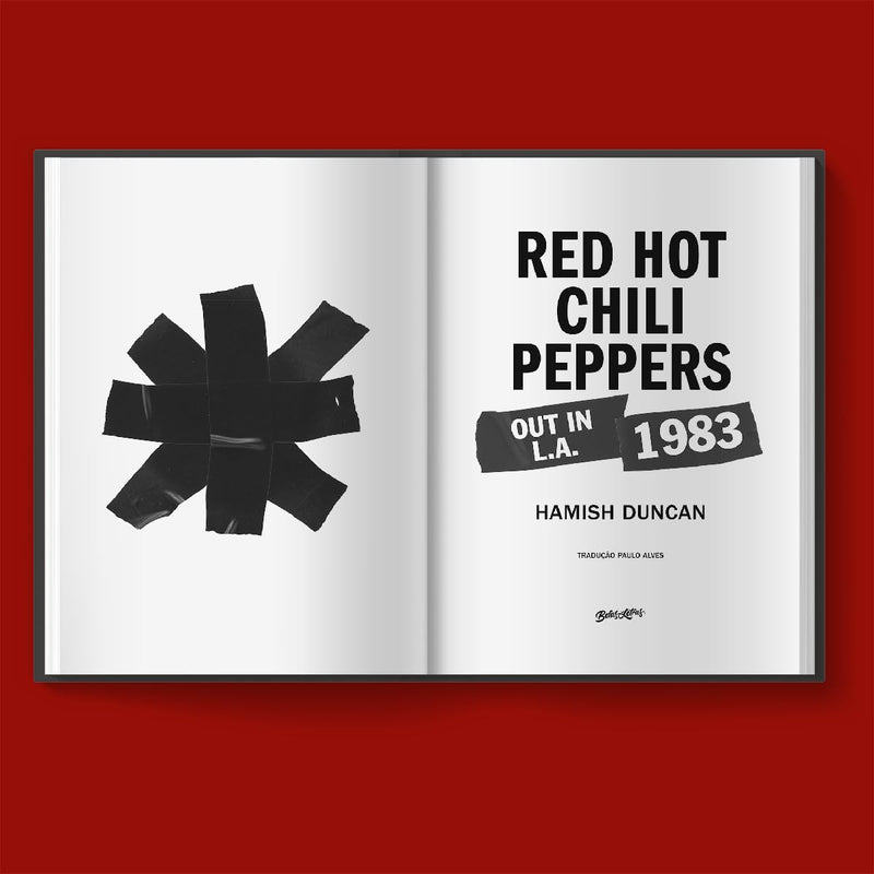 Red Hot Chili Peppers Out in L.A (em português) - Capa dura