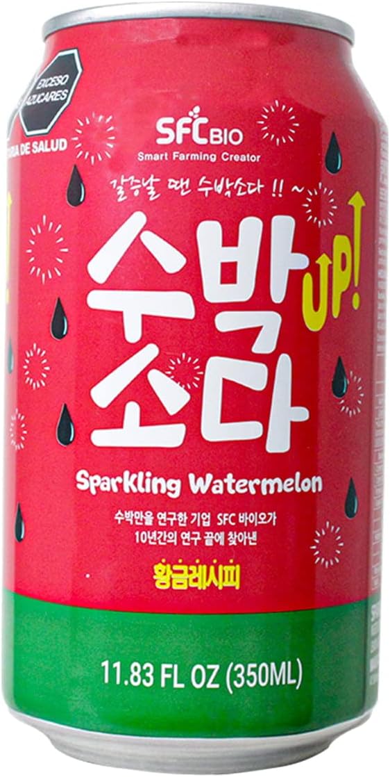 Refrigerante Sparkling Melancia Watermelon Soda 355ml