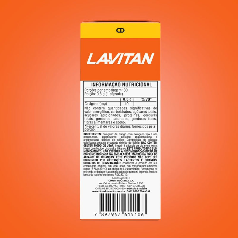 Colágeno Lavitan Tipo II 2 Bl x 15capsulas