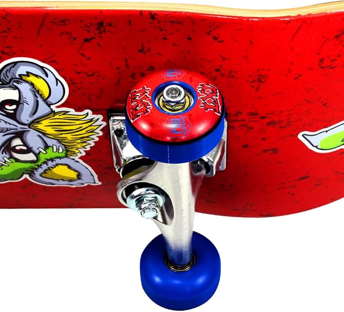 Skate Traxart Crazy Bear Vermelho DZ-280