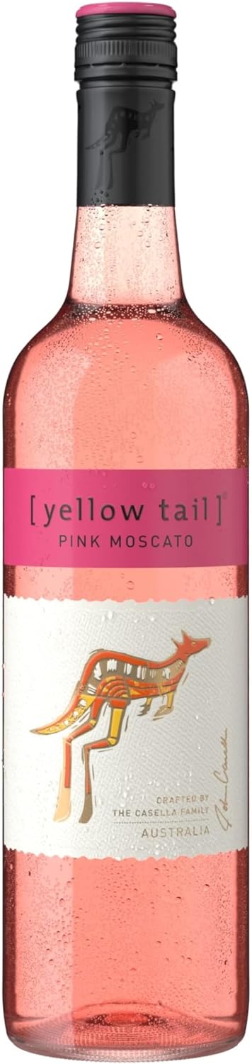 Vinho Australiano Rose Yellow Tail Pink Moscato 750ml