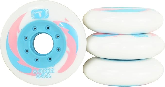 Rodas Traxart Freestyle Revolt 80mm 83A - Branco