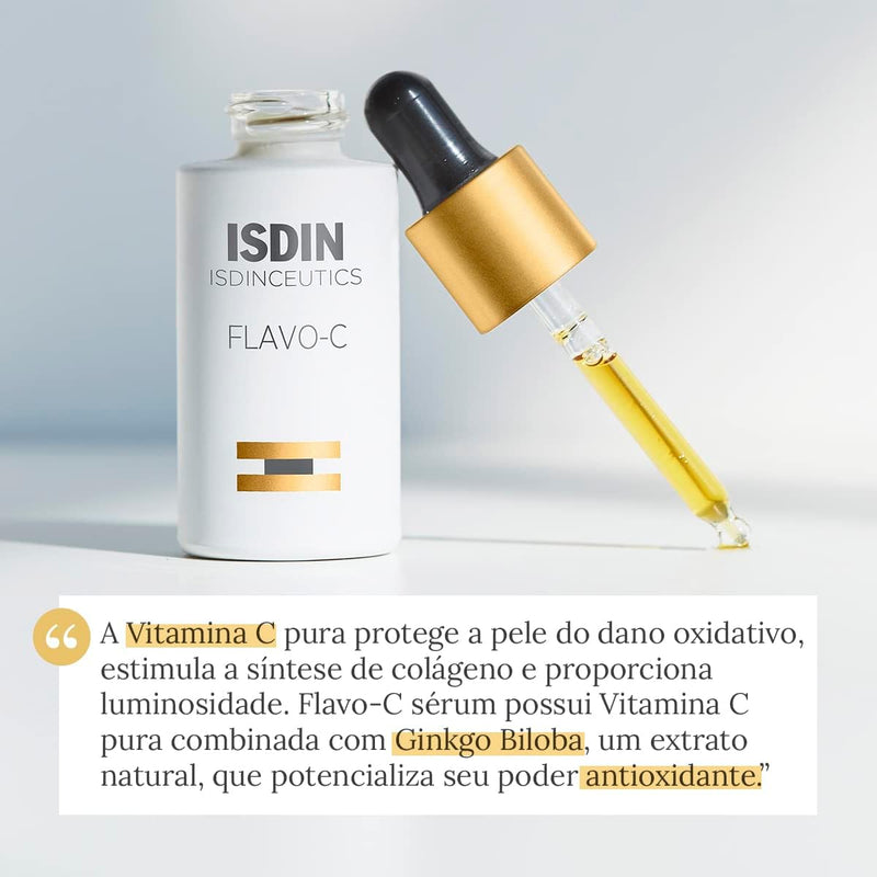 Sérum Facial Antioxidante Com Vitamina C Isdinceutics Flavo-C 30ml