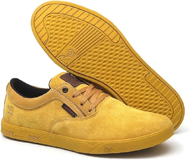 Tênis Landfeet Skate Five-O Life Amarelo