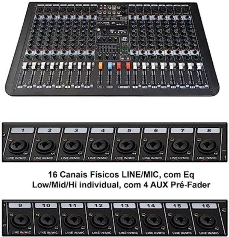 Mesa de Som Staner MX1606FXR