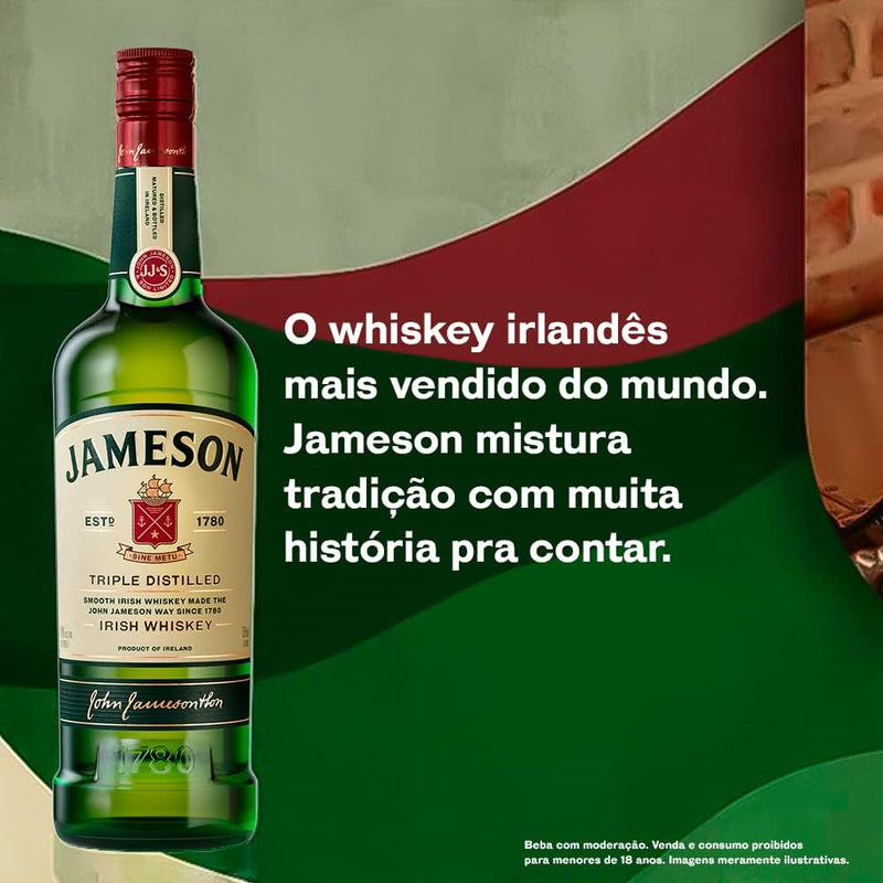 Whiskey Irlandês Jameson 750 ml