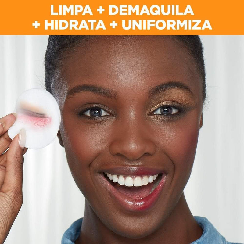 Água Micelar Antioleosidade Vitamina C, Limpa, Demaquila, HIdrata e Suaviza 400ml