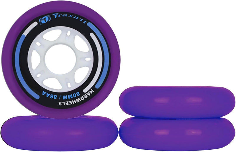 Rodas Traxart Fitness Hardwheels 80mm/88AA - Roxo