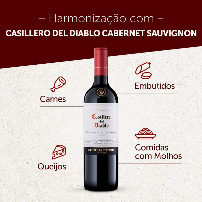 Concha y Toro Casillero Del Diablo Cabernet Sauvignon 750ml