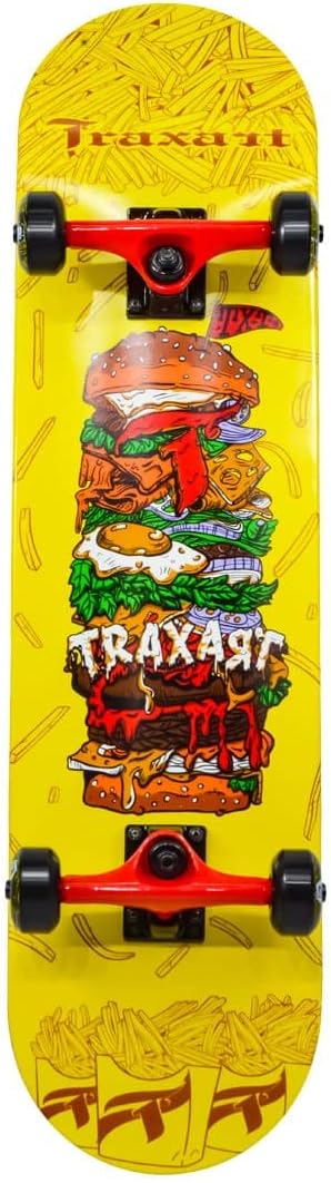 Skate Traxart Burgers and Fries DZ-276