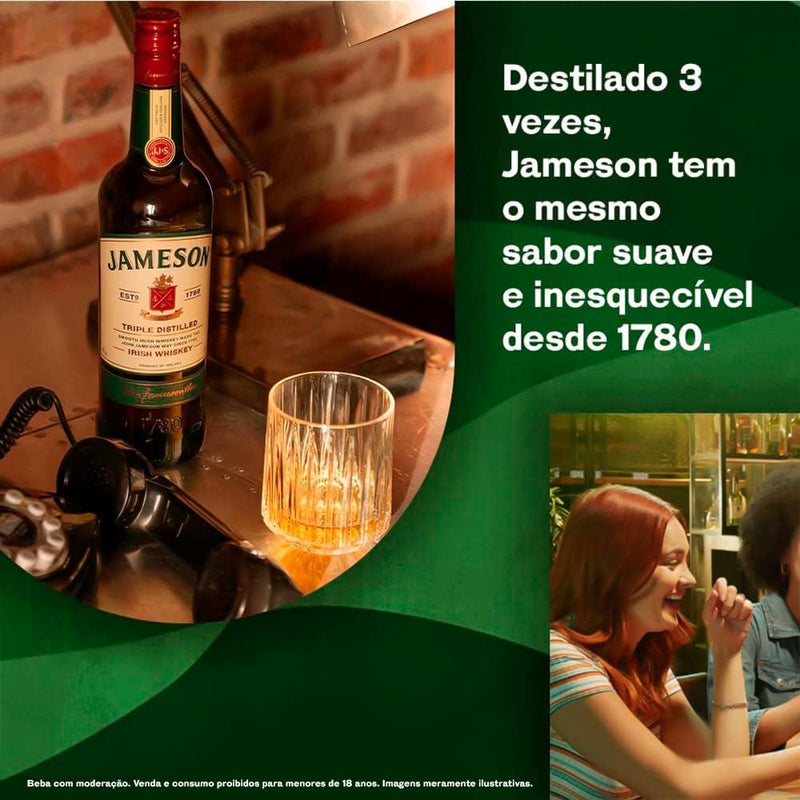 Whiskey Irlandês Jameson 750 ml