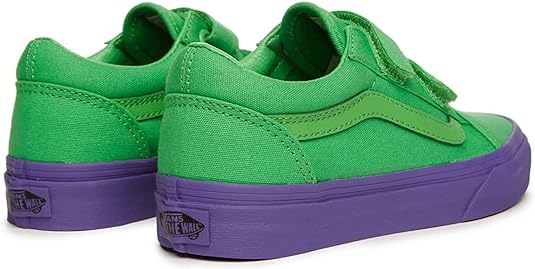 Tênis Vans Old Skool V Cosplay Verde/Roxo Infantil