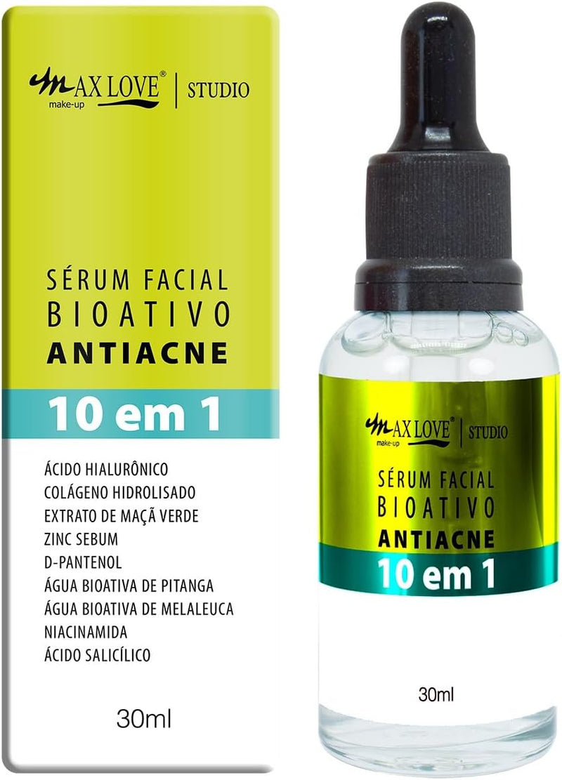 Serum Facial Bioativo Antiacne Antioleosidade 30ml