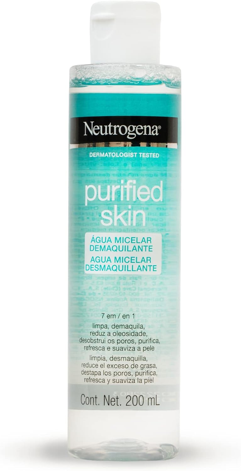 Água Micelar Demaquilante Purified SkiN 200ml