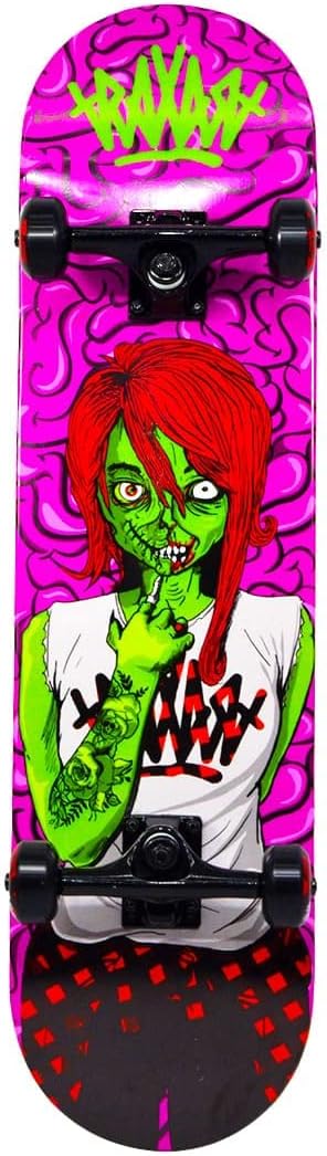 Skate Traxart Zombie Verde DZ-009