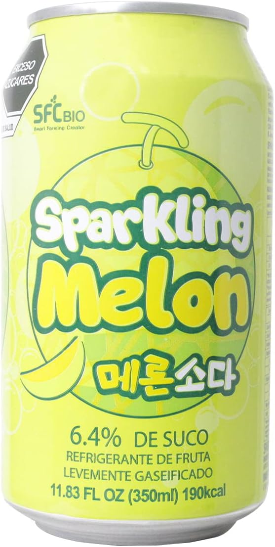 Refrigerante Sparkling Melon Soda 355ml SFC