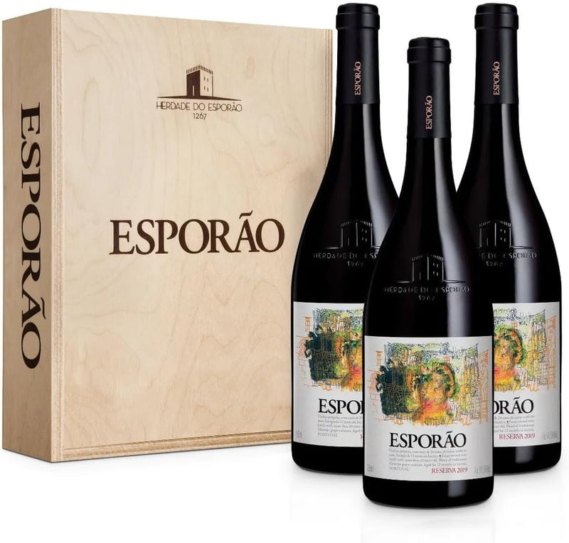 Cx 3x Vinho Português Esporão Reserva Tinto