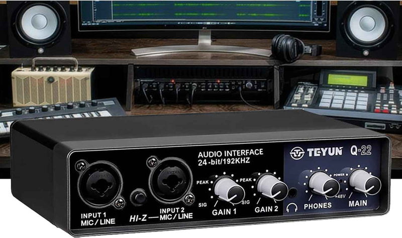 Interface de Áudio Dazzy Teyun Q-22