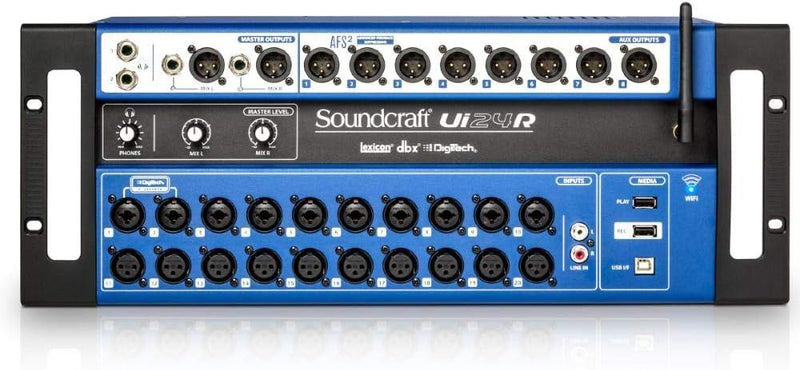 Mesa de Som Soundcraft Digital UI24R 24 Canais