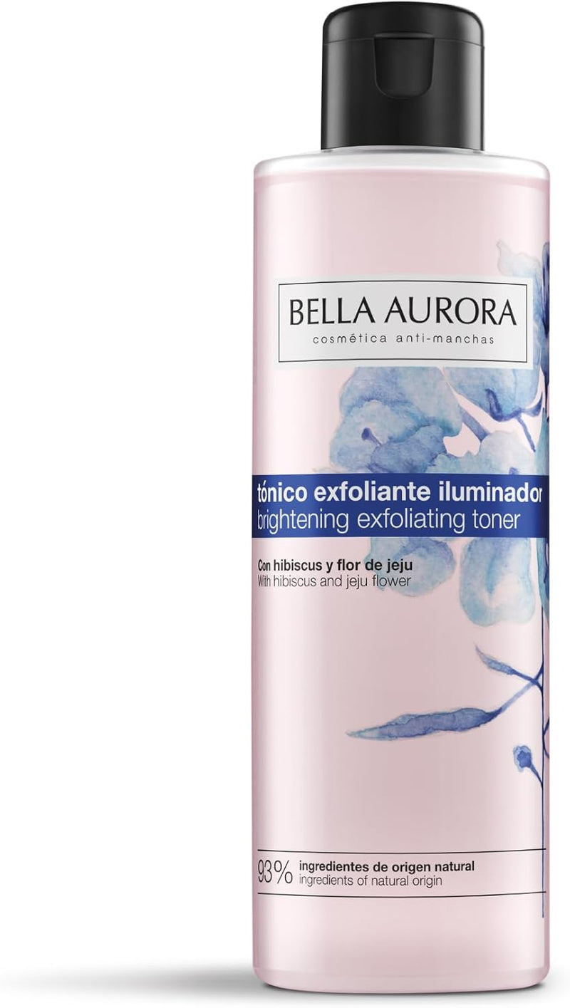 Tônico Facial Bella Aurora 2 em 1 Esfoliante e Clareador para Todos os Tipos de Pele