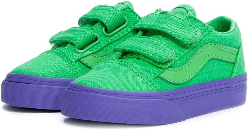 Tênis Vans Old Skool V Cosplay Verde/Roxo Infantil