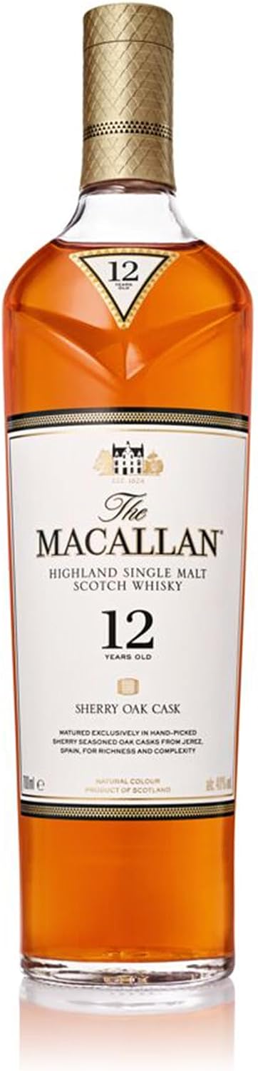 Whisky The Macallan Sherry Oak 12 Anos Single Malt 700ml